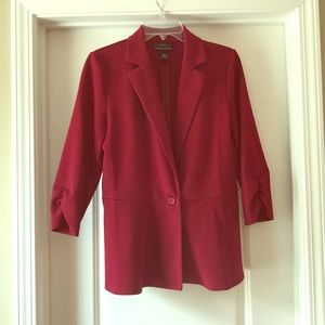 New York & Co burgundy jacket